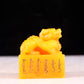 An exquisite Tianhuang stone auspicious animal seal