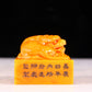 An exquisite Tianhuang stone lion seal