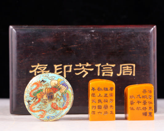 A set of exquisite Tianhuang stone seals