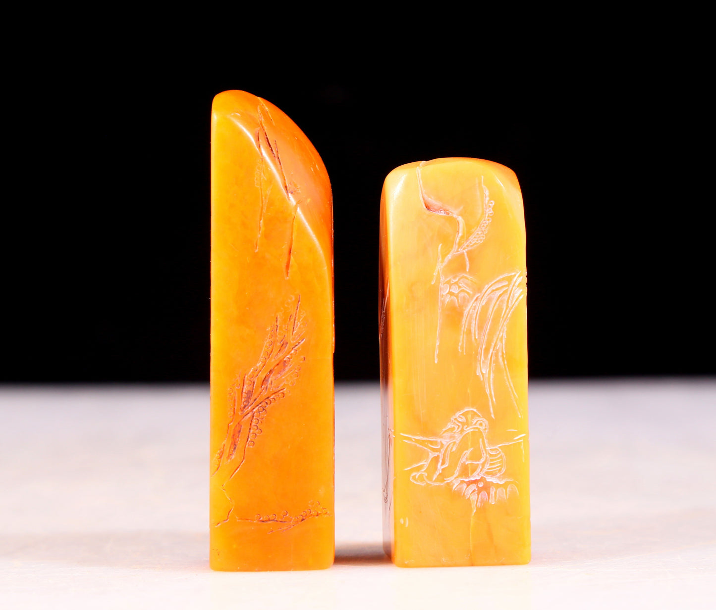 set of exquisite Tianhuang stone landscape seals