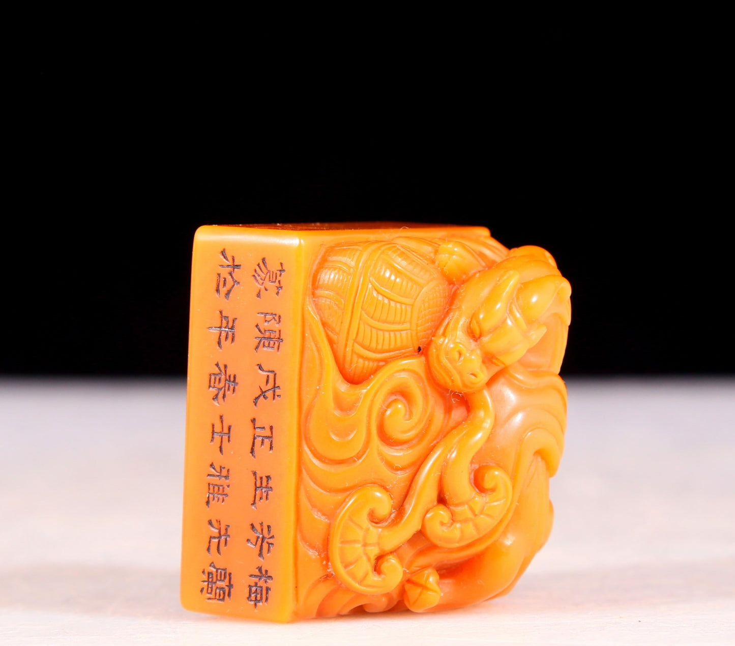 A set of exquisite Tianhuang stone auspicious animal seals