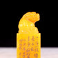 A set of exquisite Tianhuang stone auspicious animal seals