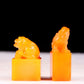 A set of exquisite Tianhuang stone auspicious animal seals