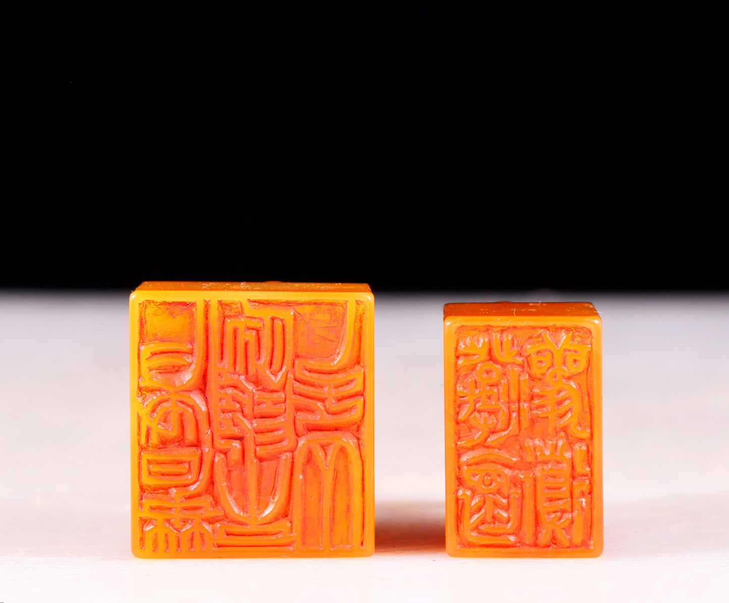 A set of exquisite Tianhuang stone auspicious animal seals