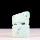 An exquisite jade auspicious animal seal