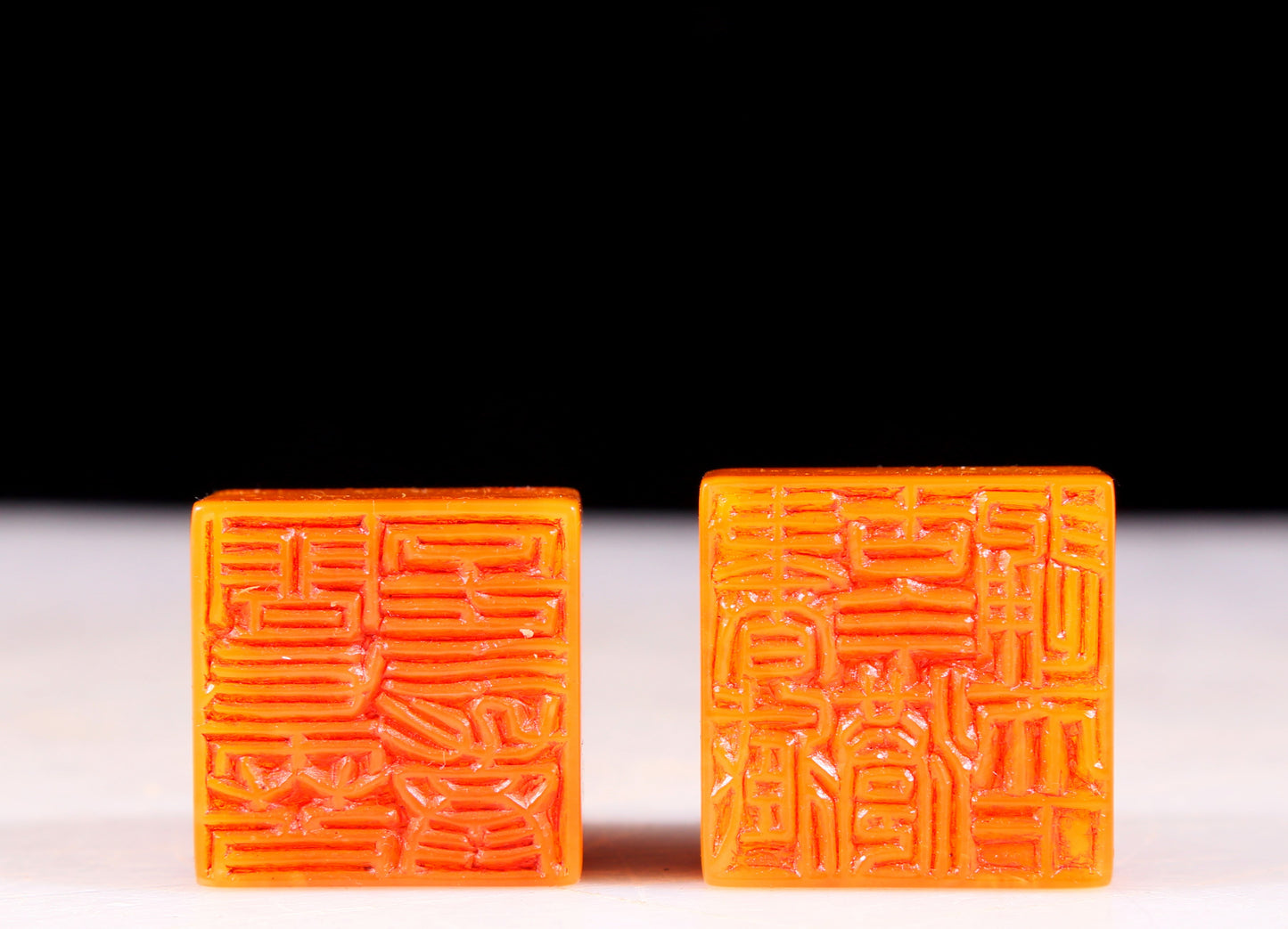 A set of exquisite Tianhuang stone auspicious animal seals