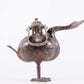 An exquisite bronze inlaid gold and silver duck-shaped ewer