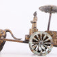 An exquisite bronze inlaid gold and silver carriage ornament