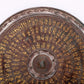 An exquisite bronze inlaid gold and silver Ruyi pattern round mirror