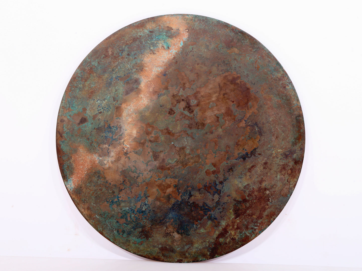 A Magnificent Bronze Gold& Silver-Mounted 'Astrology' Mirror