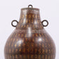 A Wonderful Bronze Gold& Silver-Inlaid 'Auspicious Beast' Vase With Inscriptions