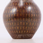 A Wonderful Bronze Gold& Silver-Inlaid 'Auspicious Beast' Vase With Inscriptions