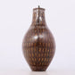 A Wonderful Bronze Gold& Silver-Inlaid 'Auspicious Beast' Vase With Inscriptions