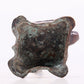 An Archaic Bronze Gold& Silver-Mounted Turquoise-Inlaid Tortois