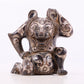 An Archaic Bronze Silver-Inlaid Bear