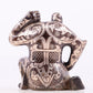 An Archaic Bronze Silver-Inlaid Bear
