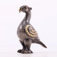 An Archaic Bronze Gold& Silver-Inlaid Bird