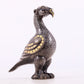 An Archaic Bronze Gold& Silver-Inlaid Bird