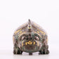 A Marvelous Bronze Gold& Silver-Mounted Auspicious Beast