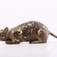 An Archaic Bronze Gold& Silver-Inlaid Rat
