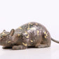 An Archaic Bronze Gold& Silver-Inlaid Rat