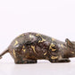 An Archaic Bronze Gold& Silver-Inlaid Rat