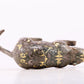 An Archaic Bronze Gold& Silver-Inlaid Rat