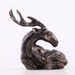 An Archaic Bronze Gold& Silver-Mounted Deer