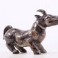 A Marvelous Bronze Gold& Silver-Mounted Rhinoceros