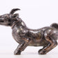 A Marvelous Bronze Gold& Silver-Mounted Rhinoceros