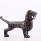 An exquisite bronze inlaid gold tiger charm