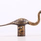 An Archaic Bronze Gold& Silver-Inlaid 'Mythical Bird' Handle