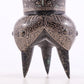 A Marvelous Bronze Gold& Silver-Mounted 'Animal Mask' Tripod Cup