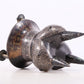 A Marvelous Bronze Gold& Silver-Mounted 'Animal Mask' Tripod Cup