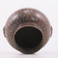 A Wonderful Bronze Gold& Silver-Inlaid Beast-Handled Vase And Cover With Inscriptions