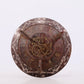 A Wonderful Bronze Gold& Silver-Inlaid 'Mythical Bird' Beast-Handled Vase And Cover