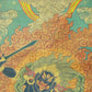 An Exquiste Painted Gold Vajra Thangka