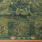 An Exquiste Painted Gold Mahakala Thangka