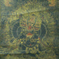 An Exquiste Painted Gold Mahakala Thangka