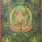 An Exquiste Painted Gold Avalokiteshvara Thangka