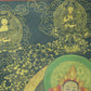 An Exquiste Painted Gold Avalokiteshvara Thangka