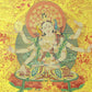 An Exquiste Painted Gold Vajra Yogini Thangka