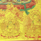 An Exquiste Painted Gold Vajra Yogini Thangka