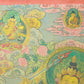 An Exquiste Painted Gold Manjusri Thangka