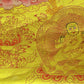 An Exquiste Painted Gold Vajra Thangka