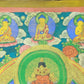 An Exquiste Painted Gold Amitabha Buddha Thangka