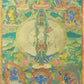 An Exquiste Painted Gold Thousand-armed Avalokiteshvara Thangka