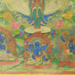 An Exquiste Painted Gold Thousand-armed Avalokiteshvara Thangka