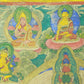 An Exquiste Painted Gold Thousand-armed Avalokiteshvara Thangka