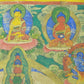 An Exquiste Painted Gold Thousand-armed Avalokiteshvara Thangka